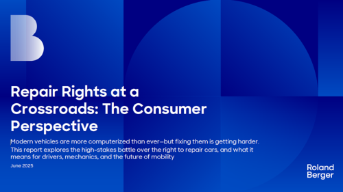 Roland Berger - Repair Rights at a Crossroads